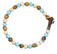 Bracelet Gerba Man Born in Steel Pietre dure BORN 17